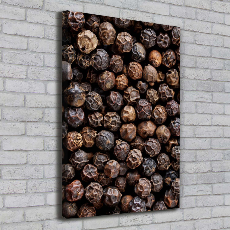 Grains Of Pepper - Wrapped Canvas Print