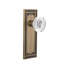 Mission Plate with Crystal Egg & Dart Knob-1751812856