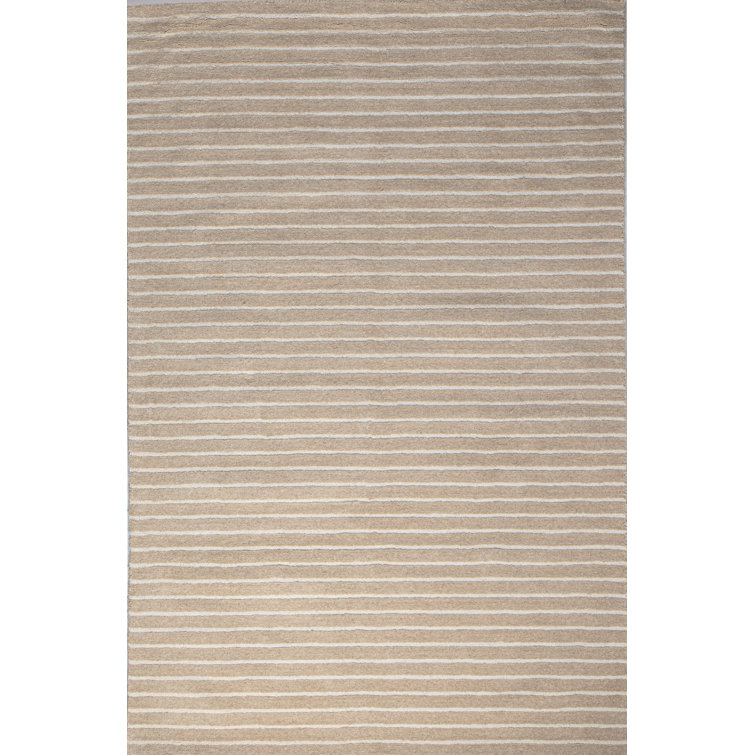 SOHO 100% Wool Beige Area Rug