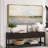 Minimal Landscape Reflective Lake with Golden Accents Modern Art Extra Large Artwork Print Wall Art-100937106-111665440