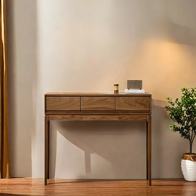 Solid Wood  Entry way Console, 35.4" H x 39.4" W x 13.8" D