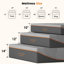 Matelas en mousse viscoélastique 10 pouces, sans fibre de verre, à sensation moyenne, couches de refroidissement respirantes, matériaux sécuritaires certifiés-173808444