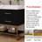 In Vanities(must Include Both Vanity Cabinet  And Sink) With Storage, Modern