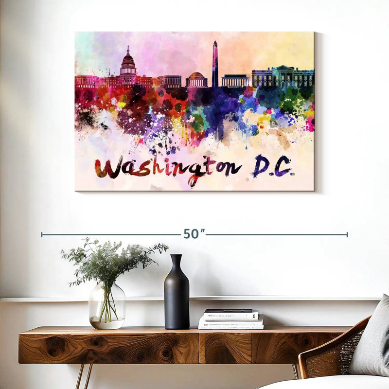 Ravi Washington, couleurs, H 26 po x l 39 po