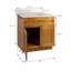 Meuble-lavabo de 31 po avec plateau Brookings, prêt à assembler-61197972