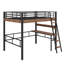 Lit mezzanine en métal avec bureau intégré-1569788038
