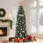 Arbre de Noël 6 pi, arbre à crayons artificiel, assemblage facile, décoration de Noël pour les fêtes à la maison-513382456