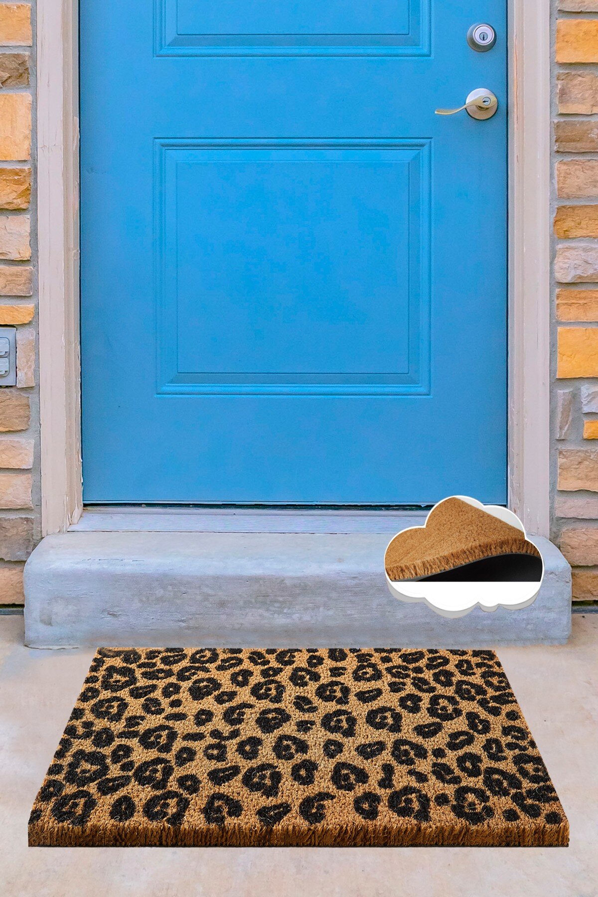 East Urban Home Non-Slip Animal Print Outdoor Doormat | Wayfair