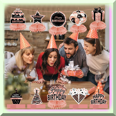 45th Birthday Glitter Confetti Set 200pcs