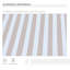 Auvent de patio 10 pi x 8 pi - Parasol et résistance à l'eau, manivelle manuelle, structure en aluminium, motif rayé beige avec manivelle, pour différentes surfaces