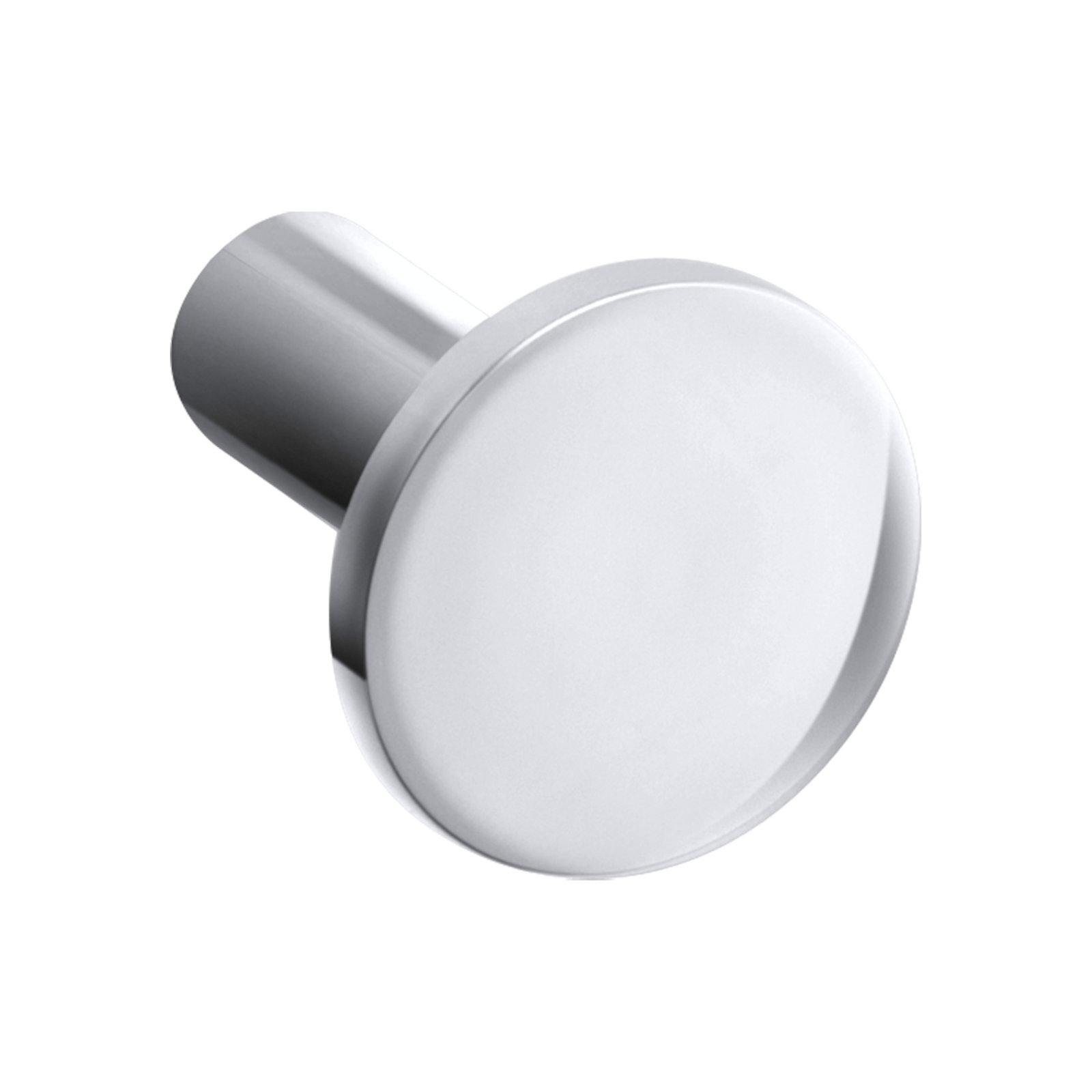 Purist 17/16 Length Geometric Knob, Polished Chrome
