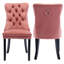 Chaises de salle à manger capitonnées en velours à oreilles-934717011-880669728