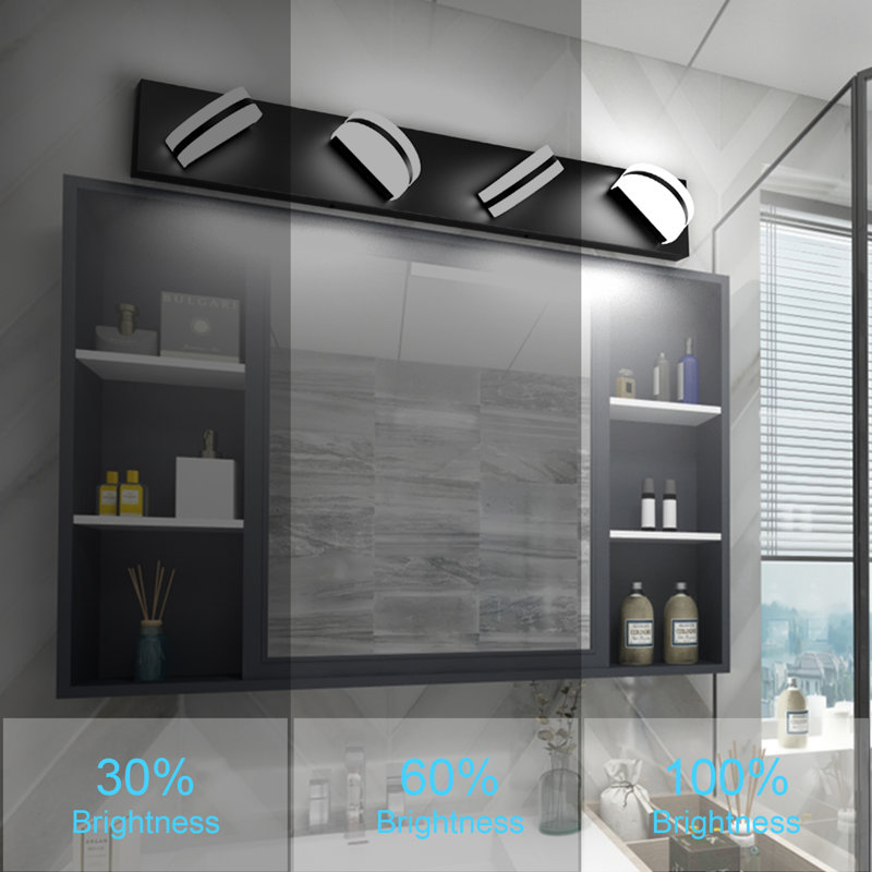 Fulda Dimmable LED Vanity Light, 4