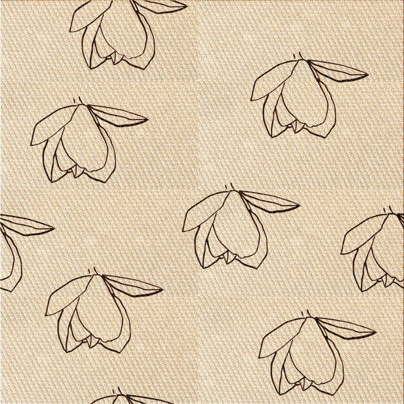 Wool Floral Indoor Rug, Square 4'