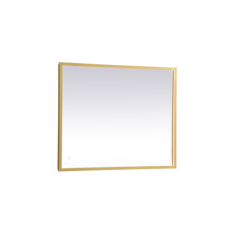 Miroir Piche, Laiton, 24 po x 30 po