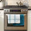Cotton Stripe Waffle Tea Towel Kitchen Towel-1536527780