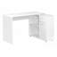 Bureau d'ordinateur, bureau personnel, coin, tiroirs de rangement, L de 46 po, bureau, ordinateur portable, stratifié, contemporain, moderne-1141498827