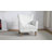 Arching 31" W Polyester Armchairs with Solid Wood Legs (Set of 2)-84502078