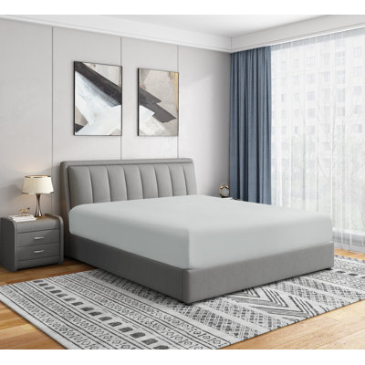 1800 Series 16 Inch Deep Microfiber Fitted Sheet