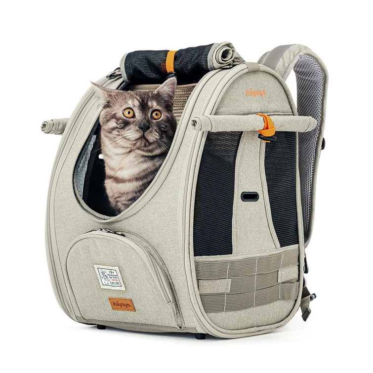 Pet Cat Carrier Bag Cat Carrier Backpack Square Outdoor Carry