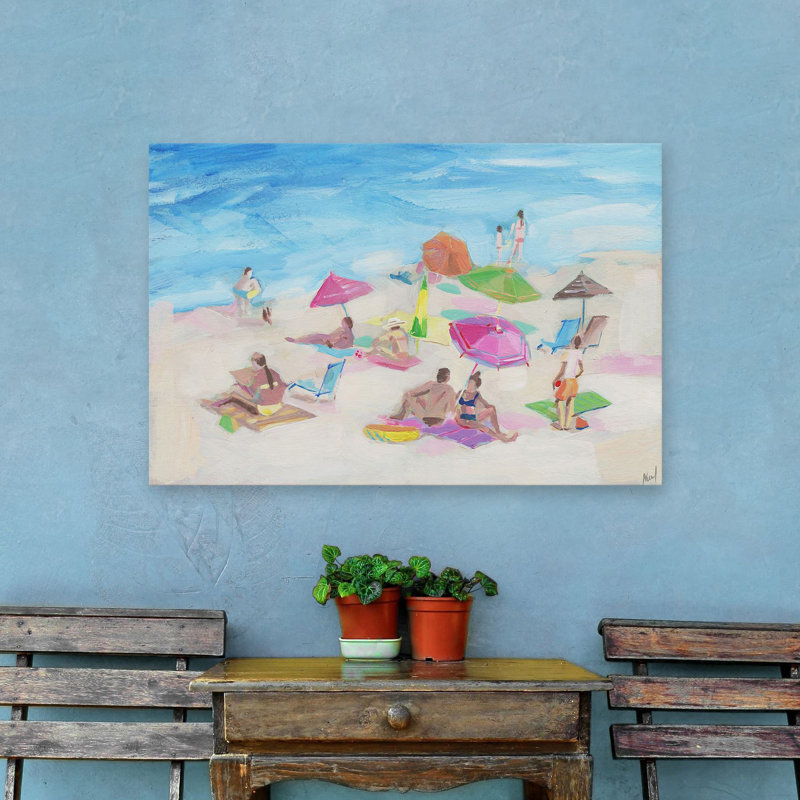 " Catching The Rays ", 12" H x 18" W x 1.5" D