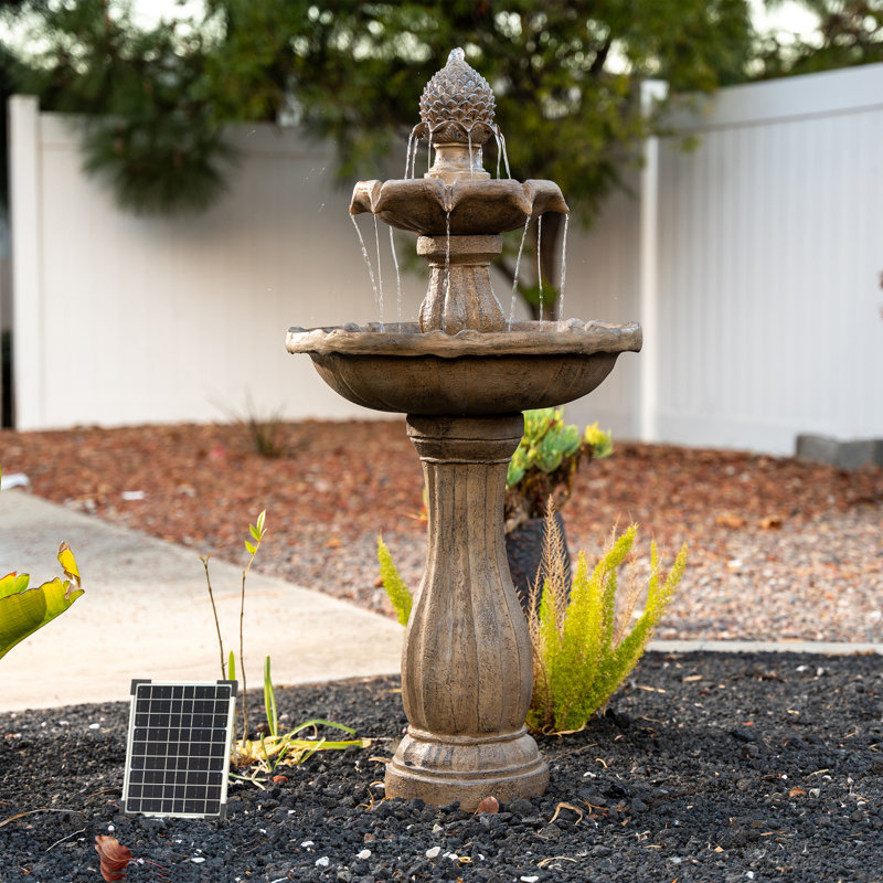 Outdoor Fountain, Brown