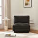 Woolf 34" Modern Boucle Upholstered Slipper Chair