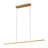 Drift 45-in Vintage Brass dimmable LED Linear Pendant-124959363