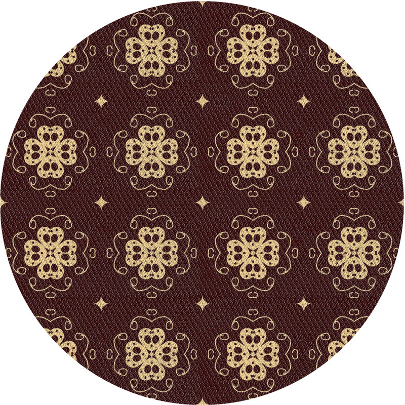 Indoor Rug, Round 3'