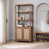 reciaimed caramel oak