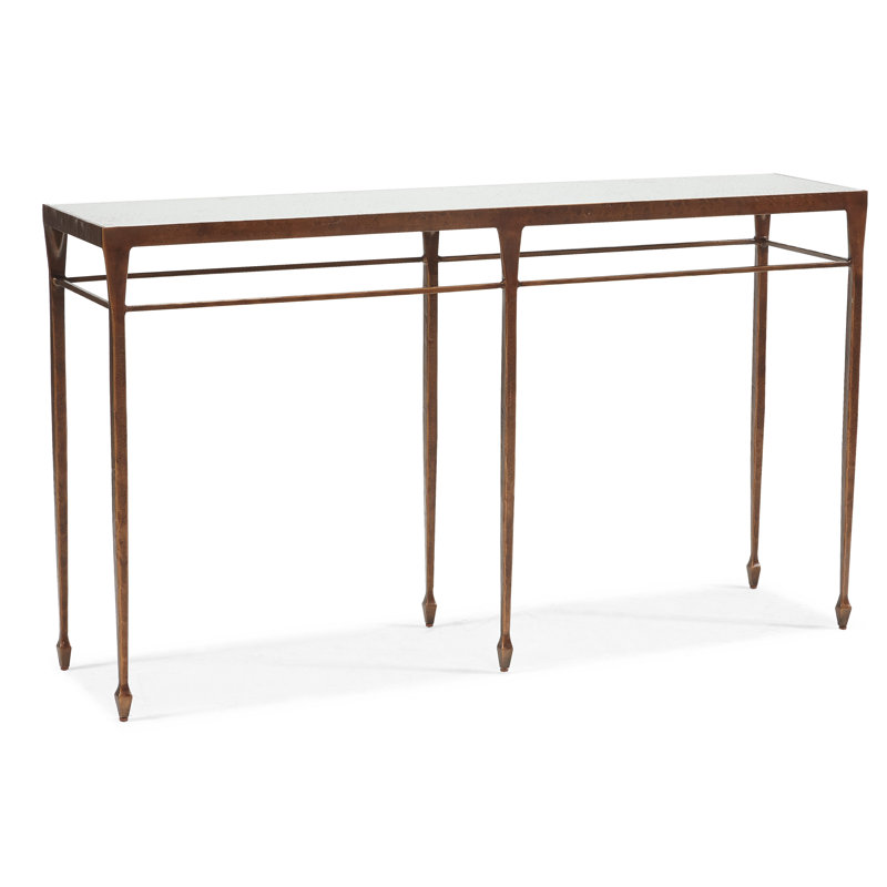 Calvert 60'' W Glass Console Table