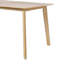Ensemble de table de salle à manger 5 pièces, table rectangulaire rustique avec 4 chaises rembourrées, ensemble de table de salle à manger en bois massif pour 4 personnes (assemblage facile, bois naturel délavé)-945834710
