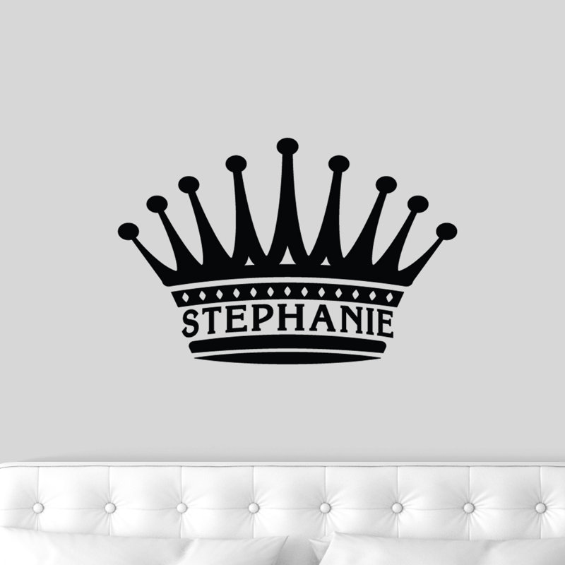 Abstract Wall Decal, Black, Yes