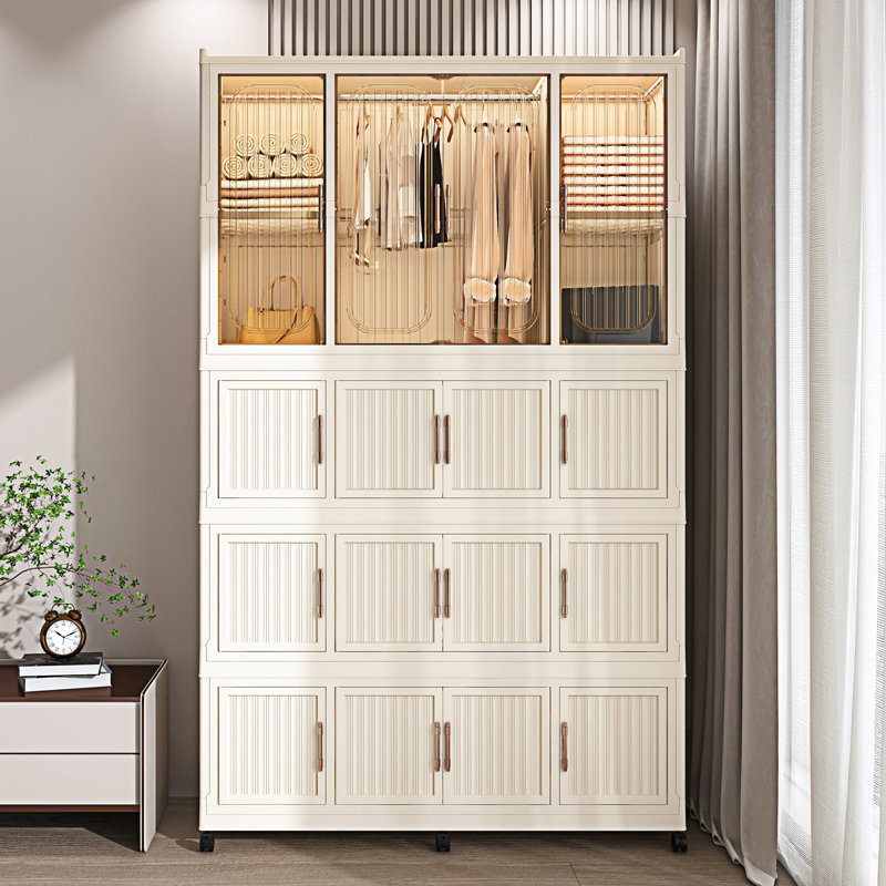 Organisateur de garde-robe portable pour vêtements