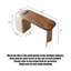 Bureau de luxe en bois massif clair-648208933