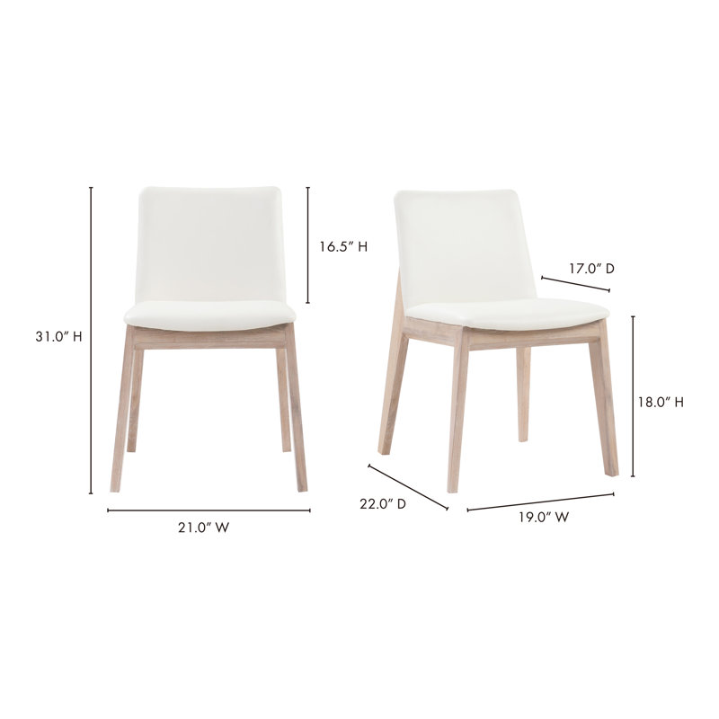 Ayanta 5-Piece Dining Set, Walnut, White