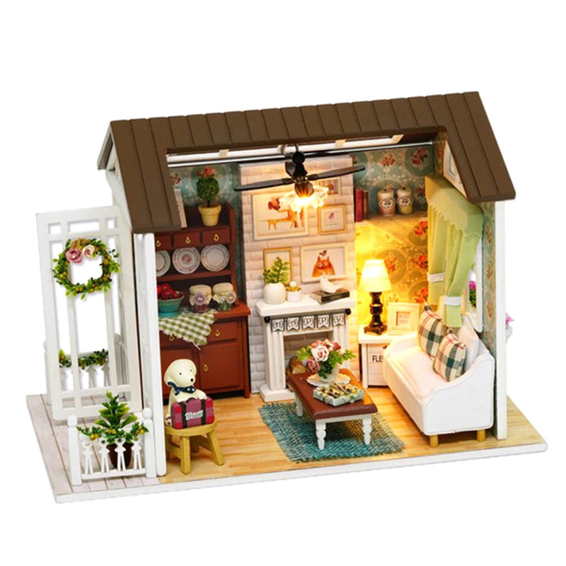 Ensemble de boîte de chambre miniature Wizardi