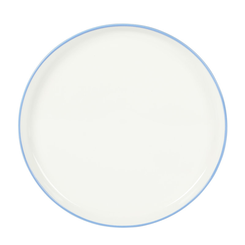 Blue and White Porcelain Dinnerware Set, Service for 4