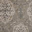 Tapis performance à poils courts et motif médaillon traditionnel Honig-27504663