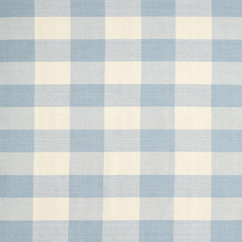 Kankakee Gingham Indoor Rug, Square 3'