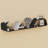Eliyah Metal Floating Shelf, Wall Mounted Metal Shelves with Unique Design-1460878969