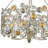 Mulholland 3 - Light Dimmable Drum Chandelier