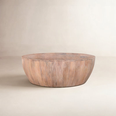 Teasdale 36" Mango Drum Coffee Table