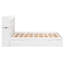 Lit plateforme double avec rangement escamotable-1324789397