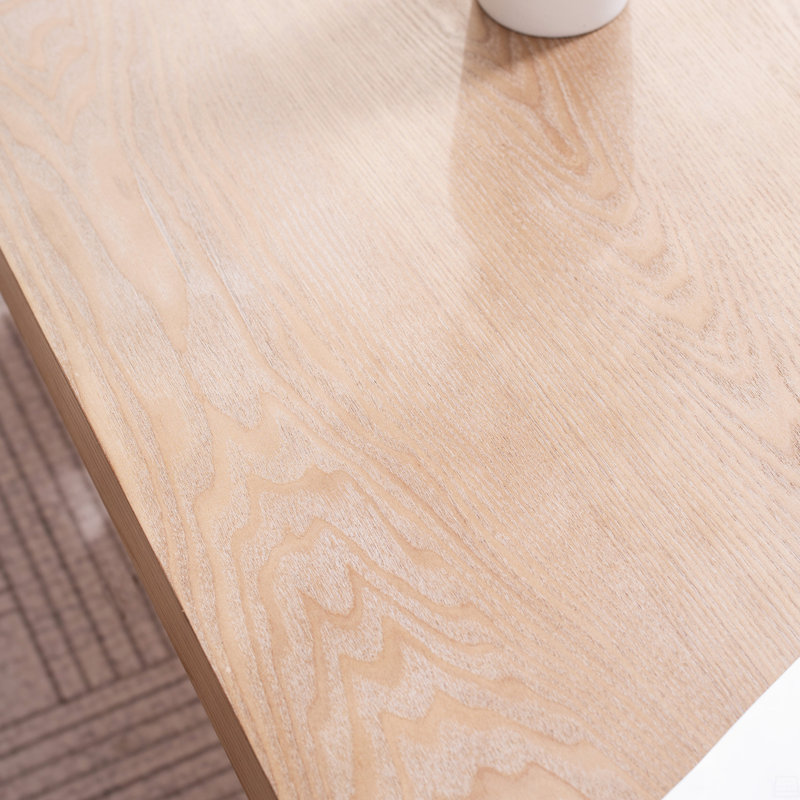 Wood Coffee Table – 47" Rectangular Table