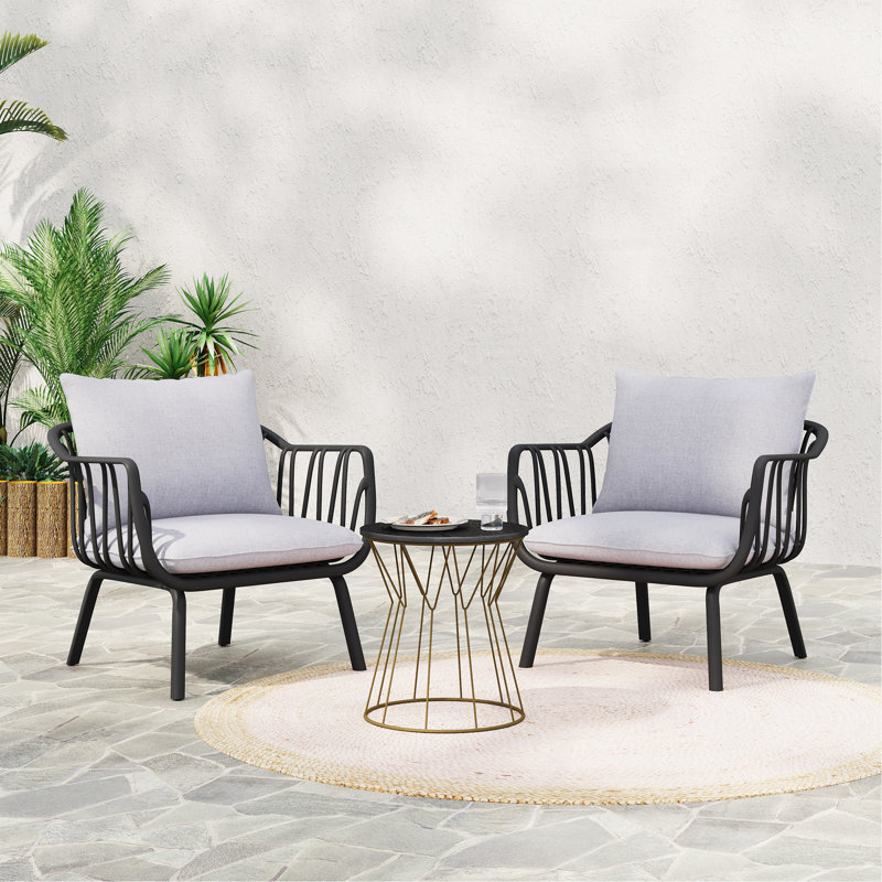Huron Outdoor PP Club Chair (Set Of 2)