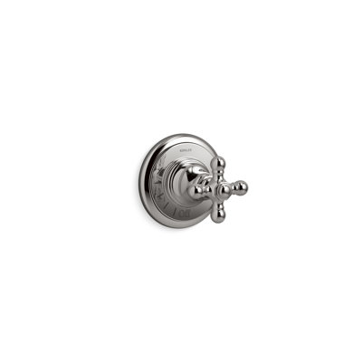 Kohler Artifacts Volume Control Valve Trim with Cross Handle