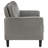 Farallone Upholstered Track Arm Loveseat With Faux Leather And Modern Design For Comfortable Seating And Stylish Living Rooms
