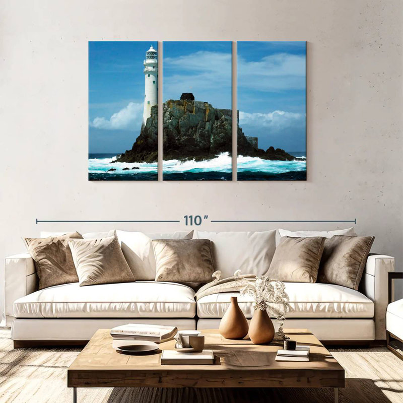 Phare Aletra Fastnet Rock, H 48 po x l 74 po
