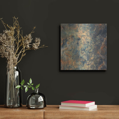  'Diversity In Mawrth Region, Mars' by NASA Metal Wall Art, 12" x 12"